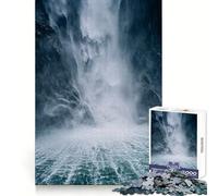 Puzzle "Il potere dell'acqua" per adulti, 1000 pezzi, sfida per la mente, calma e creatività, pezzo da collezione 38x26cm
