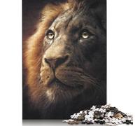 Puzzle Il Re Leone, Puzzle Rettangolare di Carta per Decorazioni per la Casa, Unico per Adulti e Adolescenti, Regali per la Festa della Mamma, 1000 Pezzi (26x38cm)