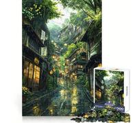 Puzzle "Il vicolo nascosto" da 1000 pezzi per ragazzi Gioco di logica, momento di relax, design elegante, regalo perfetto 50x75cm