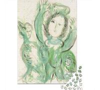 Puzzle Impegnativi arte, Marc Chagall Puzzle, Rompicapo museo, Puzzles dipinto Giochi, Per Adolescenti E Adulti Regali, Gioco Di Famiglia Sfida 1000 Pcs