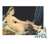 Puzzle Impegnativi museo, Jean Auguste Dominique Ingres Puzzle, Rompicapo dipinto, Puzzles d'arte Giochi, Per Adolescenti E Adulti Regali, Gioco Di Famiglia Sfida 1000 Pcs