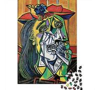 Puzzle Impegnativi opere d'arte famose nel mondo, Pablo Picasso Puzzle, Rompicapo dipinto, Puzzles arte Giochi, Per Adolescenti E Adulti Regali, Gioco Di Famiglia Sfida 1000 Pcs