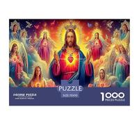 Puzzle impegnativi sulla Natività di Natale da 1000 pezzi - Figura religiosa per uomini e donne Gioco per famiglie divertente e stimolante Ottima idea regalo 70x50 cm/1000 pezzi