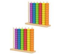 Puzzle Impilabile Con Abbinamento Colori, Sfida Con Schemi Rapidi Puzzle Impilabile Con Anelli for 2 Giocatori Rompicapo Competitivo Da Tavolo for Serate Di Giochi In Famiglia(2Set)