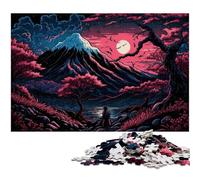 Puzzle impossibile da 1000 pezzi del Monte Fuji per adulti, regalo perfetto per compleanni e festività, 26X38CM/10,23x14,96 pollici.