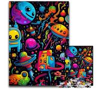 Puzzle impossibile da 1000 pezzi "Galaxy Planet" per adulti, regalo perfetto per compleanni e festività, 26X38CM/10,23x14,96 pollici.