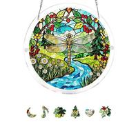 Puzzle in acrilico, acchiappasole da appendere alla finestra, 83 pezzi, puzzle in acrilico, decorazione da giardino, decorazione per interni ed esterni, decorazione per la casa, compleanno, per donne