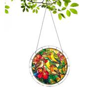 Puzzle in acrilico con acchiappasole - Creatore per decorazioni artistiche, materiale traslucido, ciondolo a puzzle per riflettore di luce scintillante, prisma da appendere per giardino