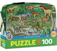 Puzzle in box termico per merenda Dinosauri 100 pezzi EUROGRAPHICS