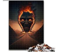 Puzzle in cartone da 1000 pezzi per adulti "Demoni dell'Inferno", per la decorazione della casa, ideale come regalo di Natale e Capodanno per adolescenti, dimensioni 26x38cm