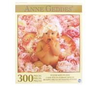 Puzzle In Cartone Da 300 Pezzi Con Bambino E Fiori Rosa