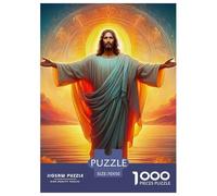 Puzzle in cartone resistente "Cuccioli che mangiano la torta" da 1000 pezzi, ideale per gli amanti dei rompicapo, del team building e del tempo libero a casa. Dimensioni: 75x50 cm/1000 pezzi.