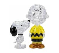 Puzzle In Cristallo 3D Di Snoopy E Charlie Brown Con Arachidi