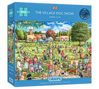 Puzzle In Doppia Faccia Da 1000 Pezzi Il Villaggio Mostra Canina Di Debbie Cook