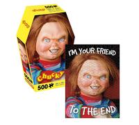Puzzle In Jigsaw Da 500 Pezzi Con La Bara Di Chucky Di Child's Play