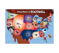Puzzle In Jigsaw Da 500 Pezzi Degli Stati Uniti Del Football