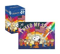 Puzzle In Jigsaw Di 500 Pezzi Di Snoopy Nello Spazio (Scatola Verticale)