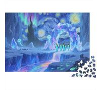 Puzzle in legno 1000 pezzi con pinguini dellAntartide per adulti e bambini sopra i 14 anni dimensioni 75x50cm perfetto per decorare gli interni e stimolare la mente divertente sfida di ricomposizione