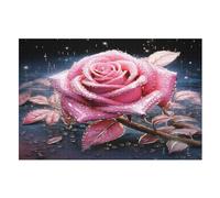 Puzzle In Legno 1000 Pezzi Rose Ragazzi E Ragazze Puzzles Di Difficoltà Giochi Educativi Giocattolo Per Famiglie (75×50cm)