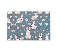 Puzzle in legno 1000 pezzi WZYWHJ Cartoon carino coniglietto stampato per adulti e bambini, perfetto per divertimento in famiglia, sollievo dallo stress