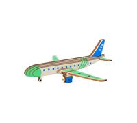 Puzzle in legno 3D Aereo di linea