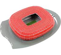 puzzle in legno 3D, Puzzle 3D for costruire il modello del giocattolo dello stadio Allianz Bayern Monaco, manuale di montaggio