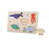 Puzzle in Legno a Forma di Animale,Gioco di Puzzle in Legno a Forma di Animale | Gioco di Combinare di Puzzle | L'Integrato Puzzle Astronauta