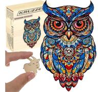 Puzzle in legno a forma di gufo