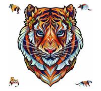 Puzzle In Legno A Forma Di Tigre 181 Pezzi