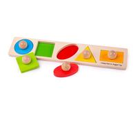 Puzzle in legno a incastro Bigjigs Baby