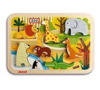 Puzzle in legno a incastro ZOO JANOD Chunky