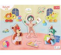 Puzzle in legno ad incastro Bobaski i Miś - 8 pezzi