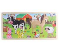 Puzzle in legno Alla fattoria 96 pezzi