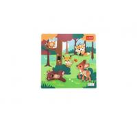 Puzzle in legno animali del bosco