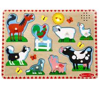 Puzzle in legno - Animali della fattoria
