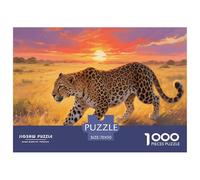 Puzzle in Legno Artee con giaguaro Colore Jigsaw Family Game Gioco Educativo E Stimolante Animale Per Gioco Familiare 1000 Pezzi Regalo Per Amore E Amico 70x50cm/1000pcs