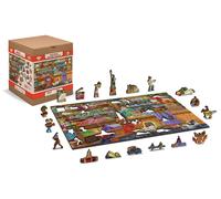 Puzzle in legno avventura dolce 2-in-1 400 pezzi