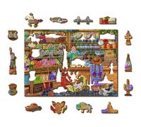Puzzle in legno Avventura Dolce 2in1 200 pezzi