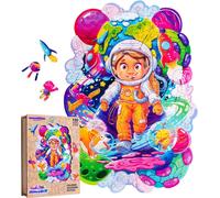 Puzzle in legno Avventuriero spaziale 120 pezzi