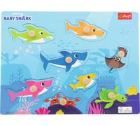 Puzzle in legno Baby Shark - 8 pezzi
