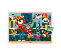 Puzzle in legno Banda allegra 35 pezzi