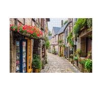 Puzzle in legno bellissimo vicolo una città vecchia Europa puzzle per adulti 500 pezzi puzzle impossibile puzzle impegnativo