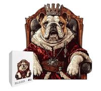 Puzzle in Legno Cane divertente mouse pad | jigsaw cervello puzzle giocattoli Per Uomini Donne Festa di Compleanno Ufficio Soggiorno Camera da Sala Giochi