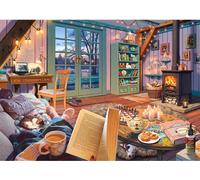 Puzzle in legno chalet accogliente 505 pezzi