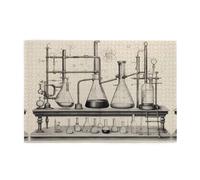 Puzzle in legno con 1000 pezzi WZYWHJ Chemistry Print Pattern impegnativo per il tempo libero domestico e l'intrattenimento adatto per adulti e bambini