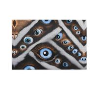 Puzzle in legno con 1000 pezzi WZYWHJ Il malocchio guardato Modello impegnativo per il tempo libero domestico e l'intrattenimento adatto per adulti e bambini