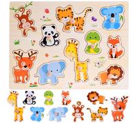 Puzzle in legno con animaletti
