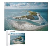 Puzzle in legno con faro sulla riva, 1000 pezzi, puzzle con foto personalizzate per adulti e amici, idea regalo per matrimonio, compleanno, San Valentino, decorazione per la casa