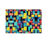 Puzzle in legno da 1000 pezzi con schema quadrato WZYWHJ stampato per adulti e bambini, perfetto per divertimento in famiglia, sollievo dallo stress
