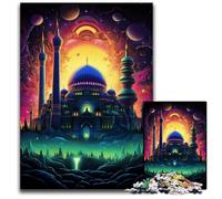 Puzzle in legno da 1000 pezzi della Basilica di Santa Sofia in Turchia per adolescenti e divertimento in famiglia - Gioco rompicapo fai da te regalo 1000 pezzi (75x50 cm)